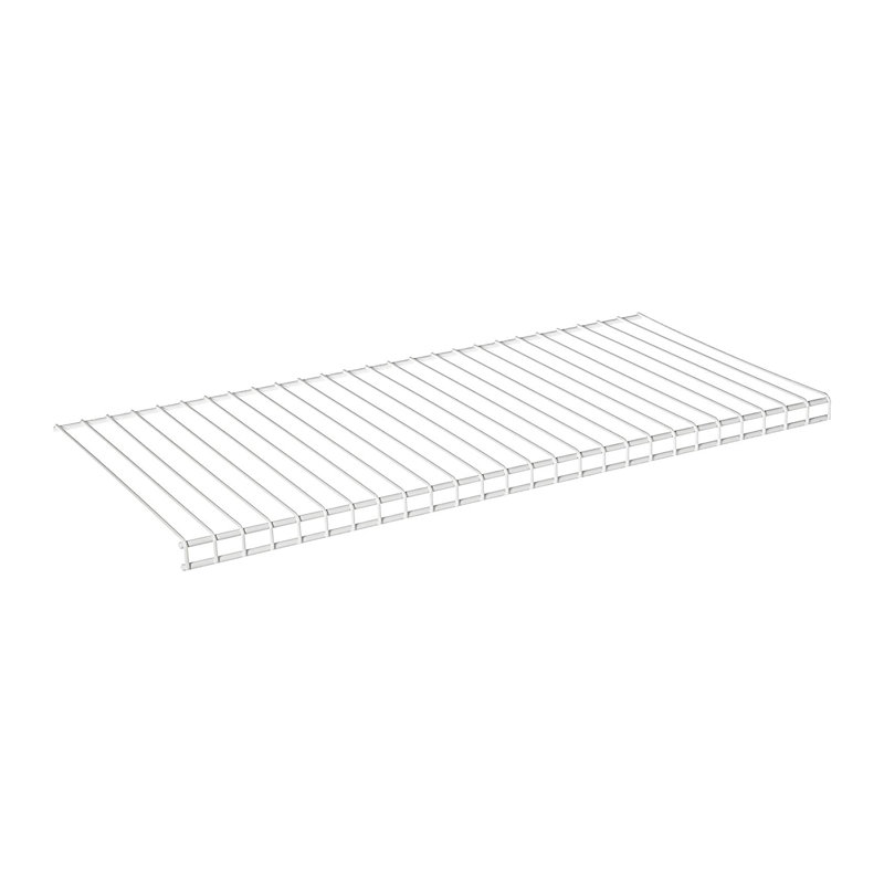 Rubbermaid FG3H9100WHT Configurations Accessories 26Inch Shelving Kit, White Wayfair